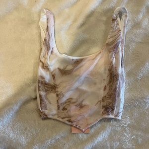 Missguided corset like top NWT.